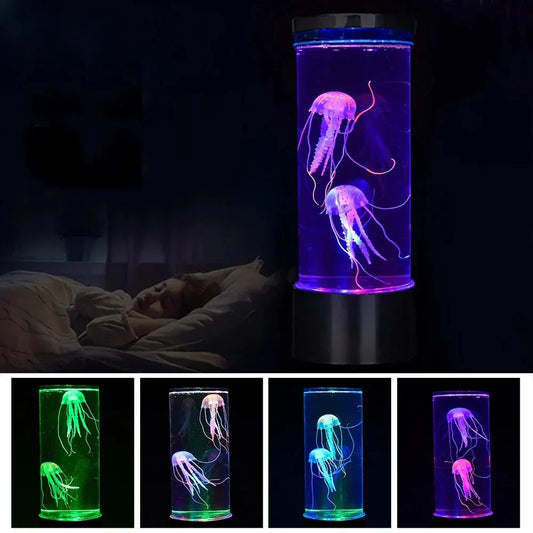 LED Kwallen Lava Lamp - Oceanglow