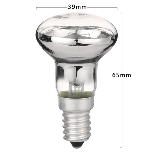 R39 30W 240V Edison Lamp Bulb E14 Replacement Lava Lamp Spotlight Screw in Light Bulb Lava Lamp Incandescent Filament Lamp Type