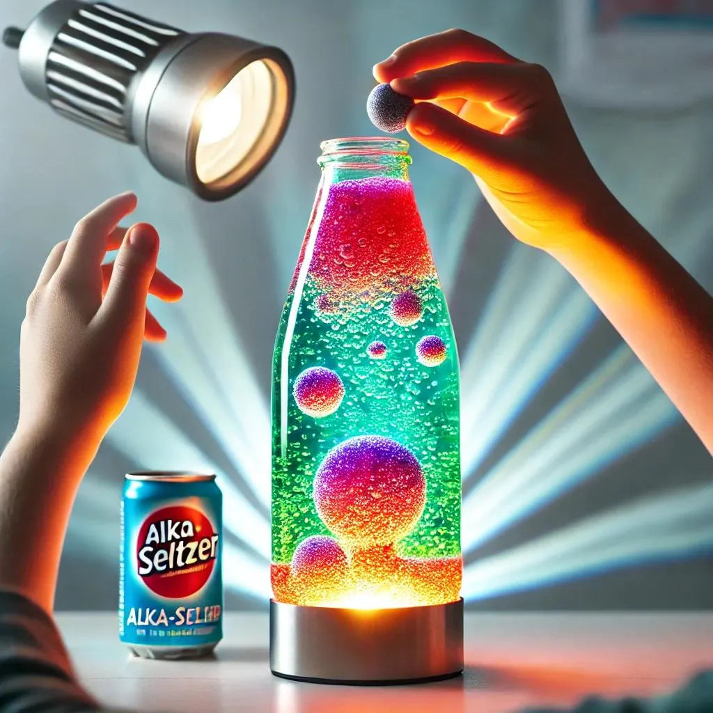 Create Your Own Lava Lamp! DIY Science Kit for Kids, Fun STEM Experiment, Bubbling Chemistry Activity, Educational Gift
