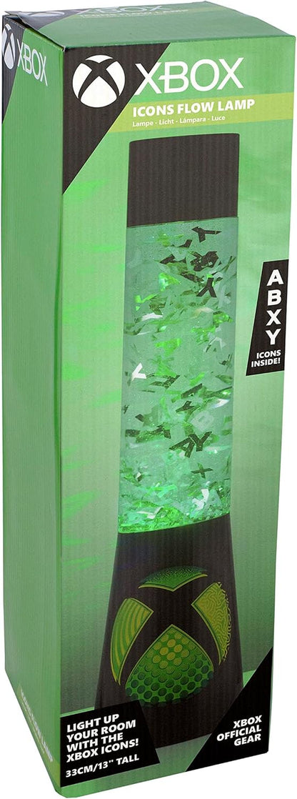 Xbox Glitter Flow Lamp, Night Light Mood Lighting, 33 Cm