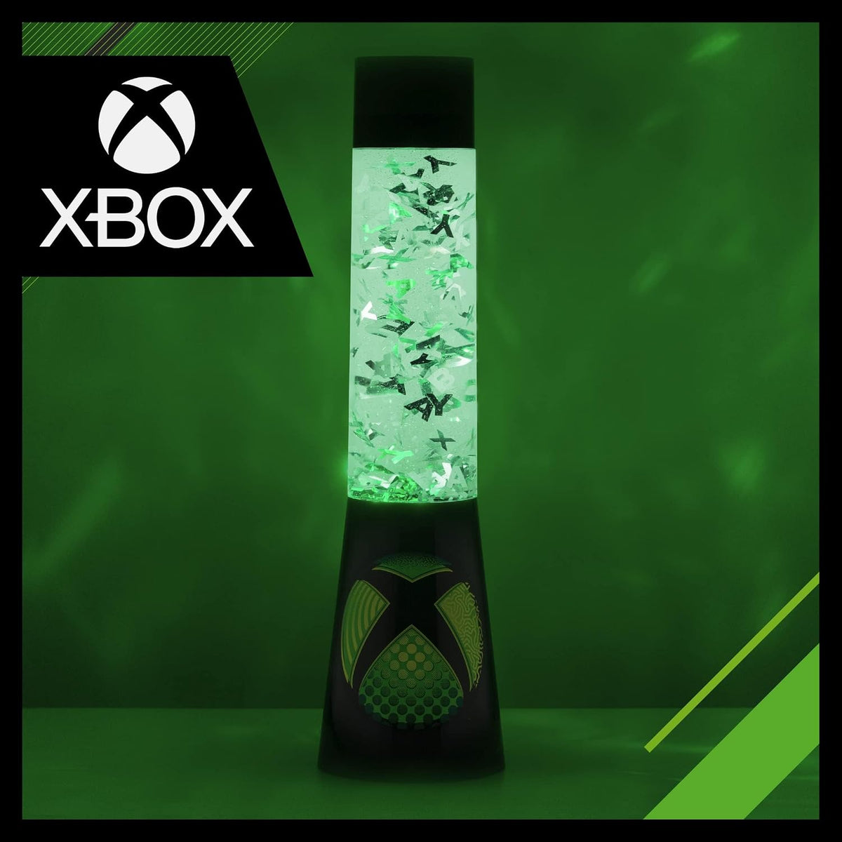 Xbox Glitter Flow Lamp, Night Light Mood Lighting, 33 Cm