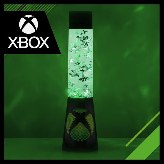 Xbox Glitter Flow Lamp, Night Light Mood Lighting, 33 Cm