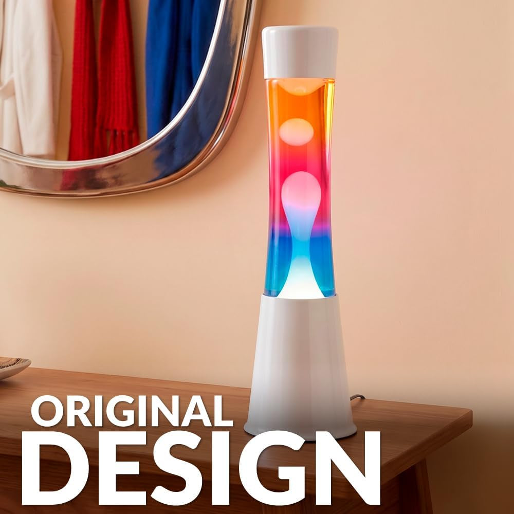 - Original Retro Liquid Motion Mood Lamp, Multicolor