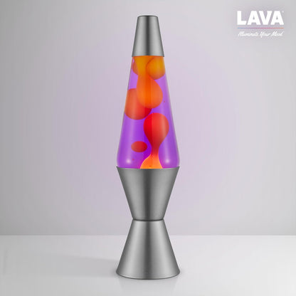Lava® Lamp - 14.5" Purple Sunset - the Original Motion Light - Yellow Wax and Purple Liquid - Item #2635 (Amazon Exclusive)