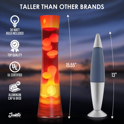 15.5" the Upgraded Motion Lamp, Sunset Decal Motion Light, Beautiful Home Decor, Living Room Bedroom Lamp, Relaxing Nightlight for Teens, Kids & Adults