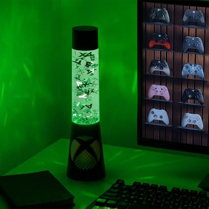 Xbox Glitter Flow Lamp, Night Light Mood Lighting, 33 Cm
