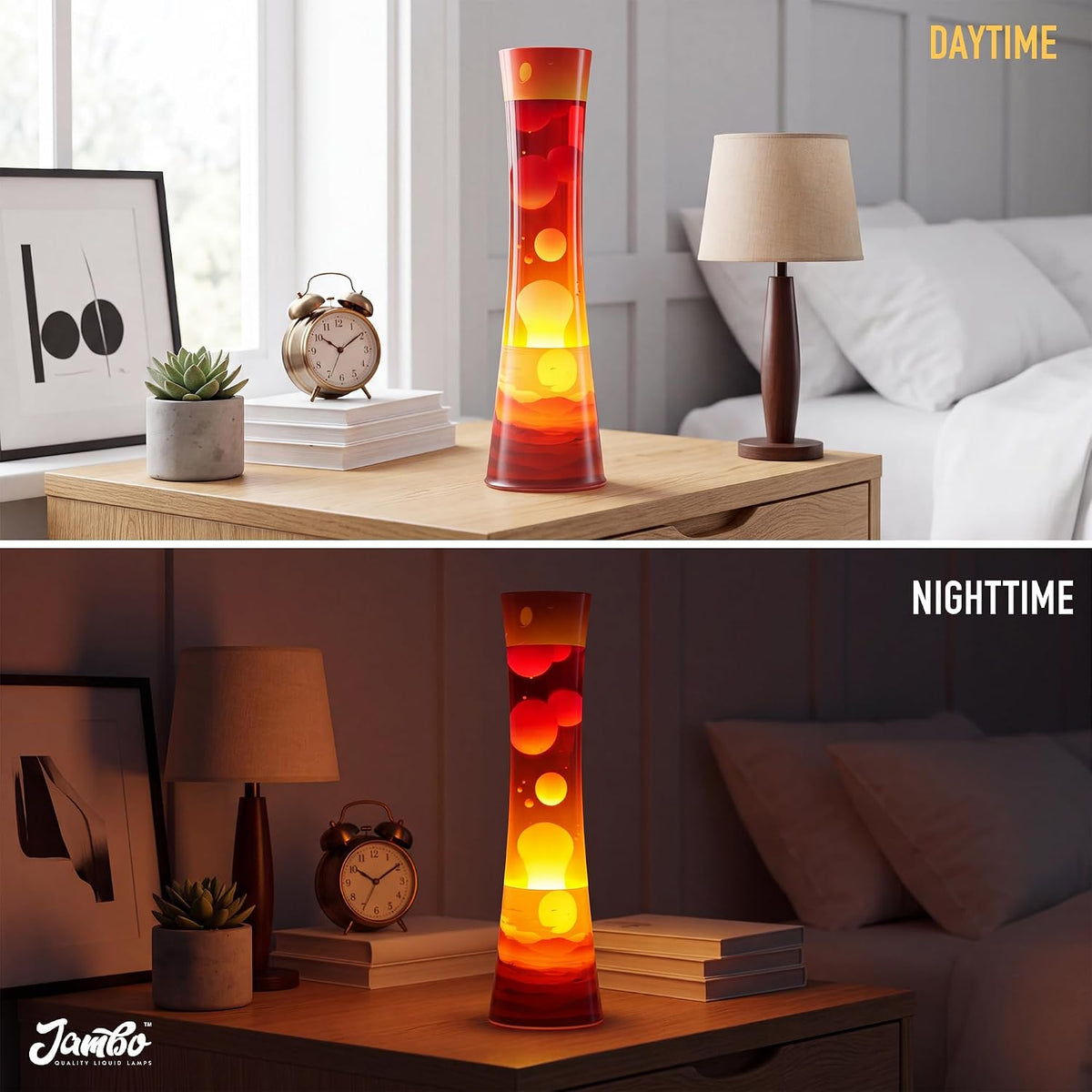 15.5" the Upgraded Motion Lamp, Sunset Decal Motion Light, Beautiful Home Decor, Living Room Bedroom Lamp, Relaxing Nightlight for Teens, Kids & Adults