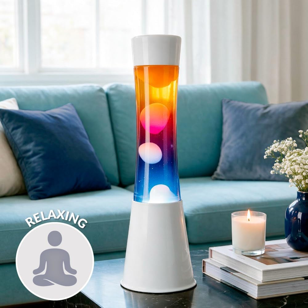 - Original Retro Liquid Motion Mood Lamp, Multicolor