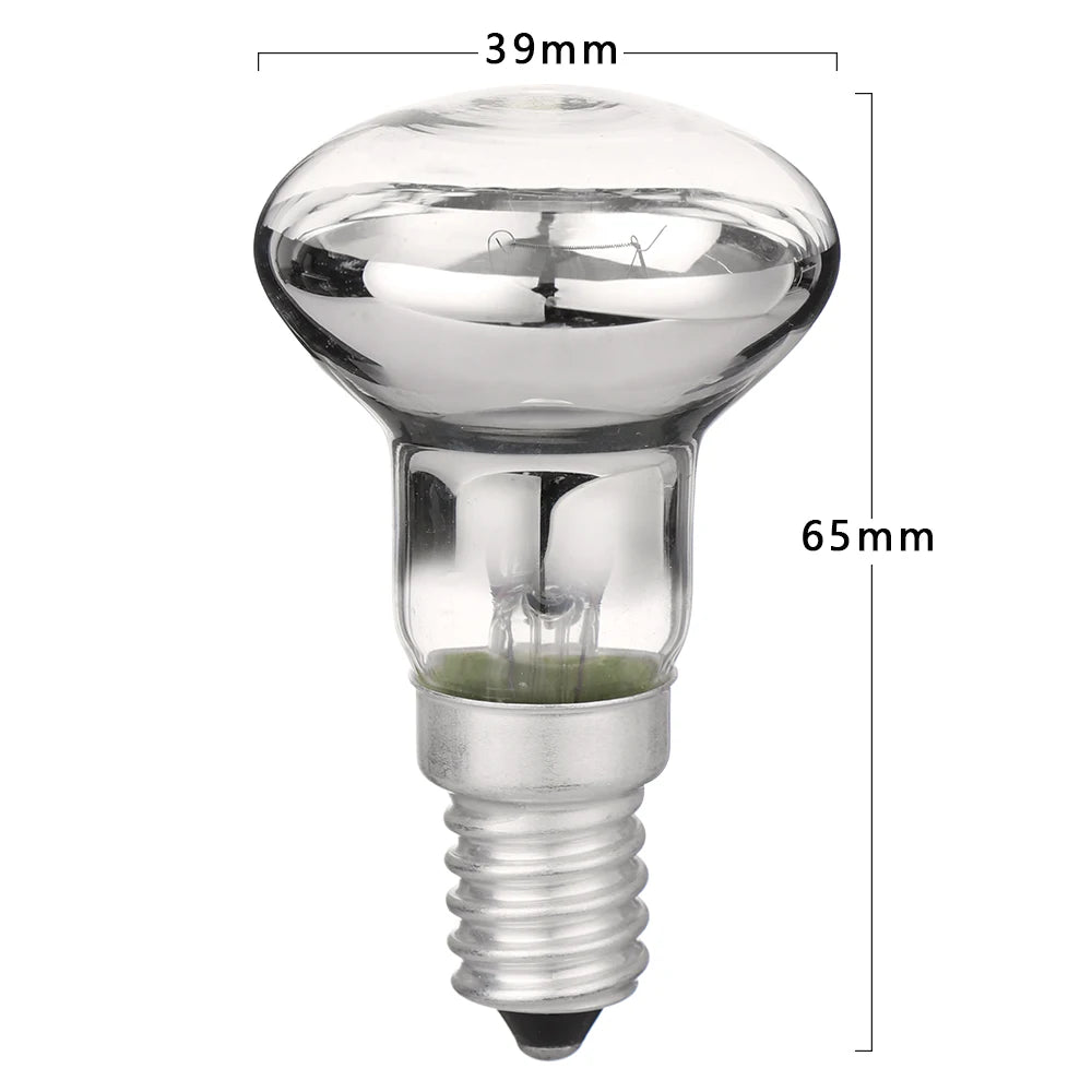 R39 30W 240V Edison Lamp Bulb E14 Replacement Lava Lamp Spotlight Screw in Light Bulb Lava Lamp Incandescent Filament Lamp Type