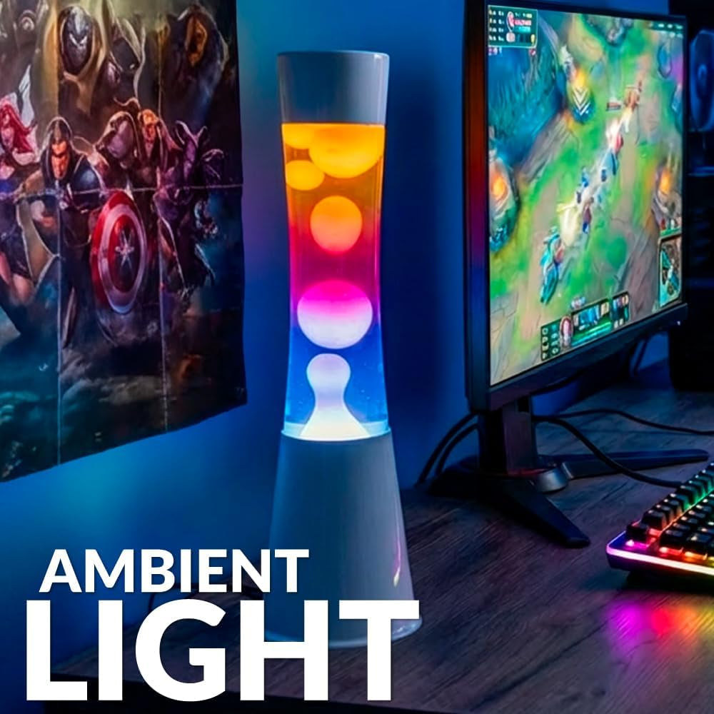 - Original Retro Liquid Motion Mood Lamp, Multicolor