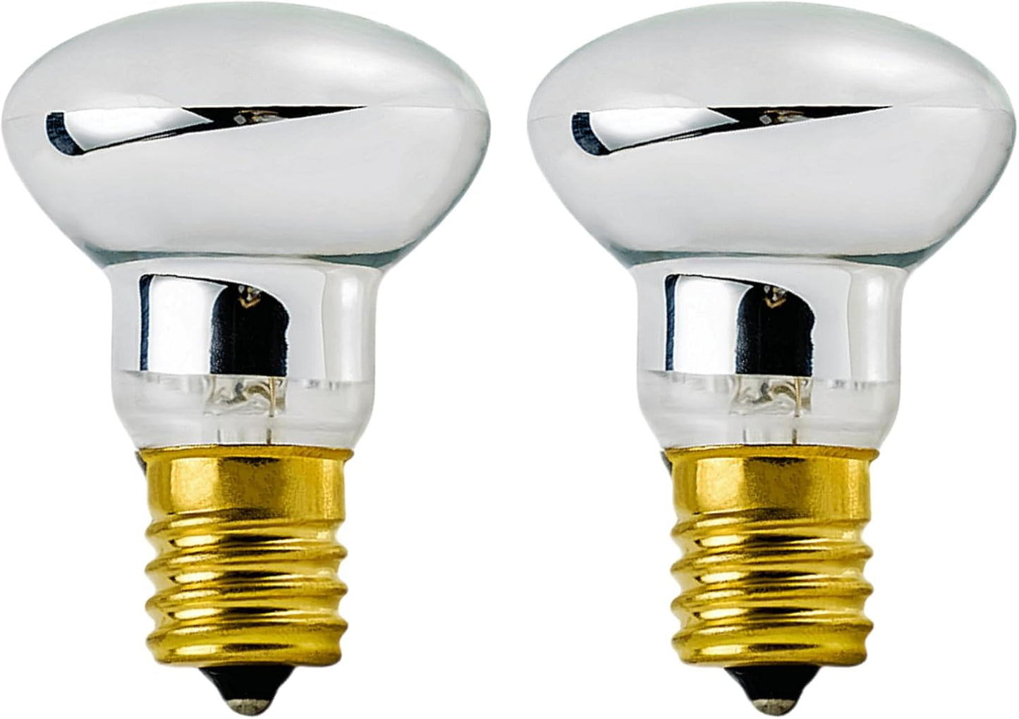 Lava Lamp Bulb, R39 E17 30W 120V, 2700K Warm White Dimmable, 2 Pack | Original Lava Lamp Light Bulb Replacement for Glitter Lamps, R39 Reflector, Steady Heat & Durable Filament