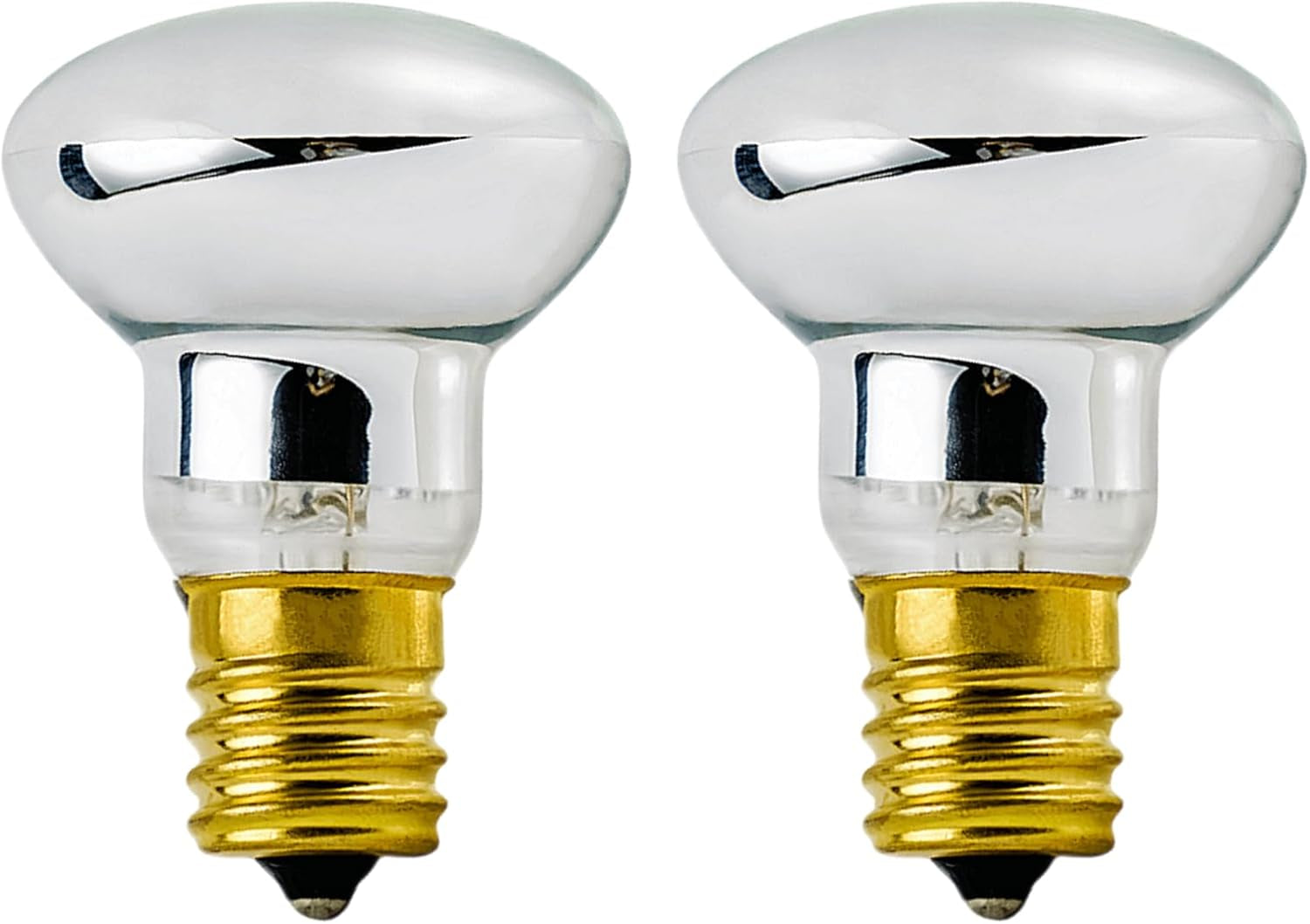 Lava Lamp Bulb, R39 E17 30W 120V, 2700K Warm White Dimmable, 2 Pack | Original Lava Lamp Light Bulb Replacement for Glitter Lamps, R39 Reflector, Steady Heat & Durable Filament