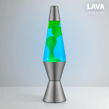 Lava® Lamp - 14.5" Deep Ocean - the Original Motion Light - Yellow/Green Wax and Blue Liquid - Item #2634 (Amazon Exclusive)