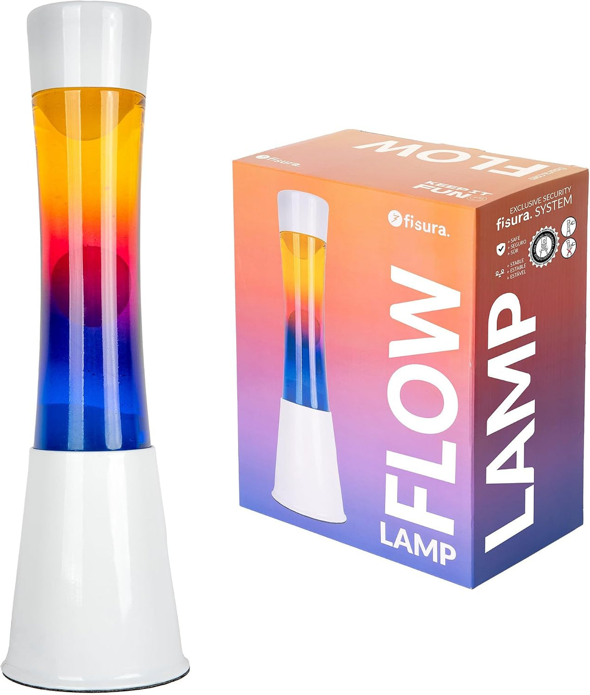 - Original Retro Liquid Motion Mood Lamp, Multicolor