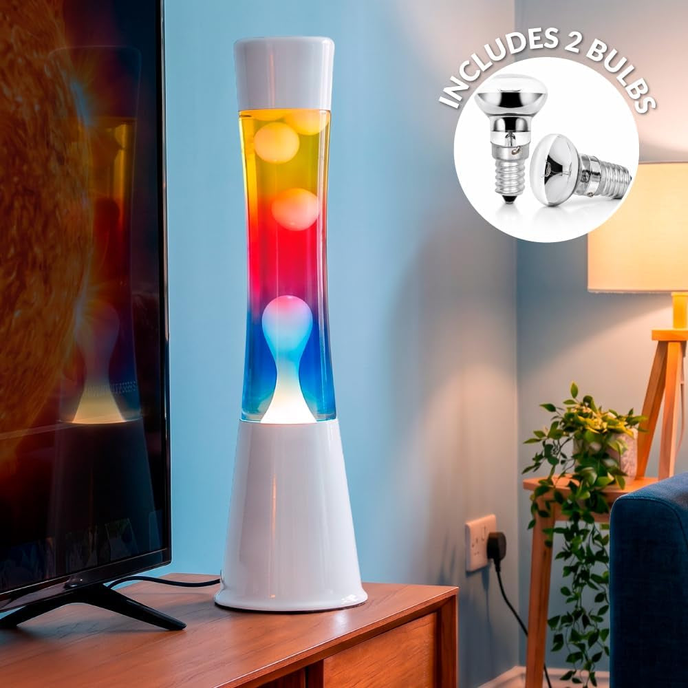 - Original Retro Liquid Motion Mood Lamp, Multicolor